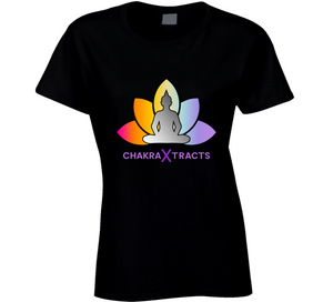 Chakra Xtracts Black Ladies T Shirt - Chakra Xtracts