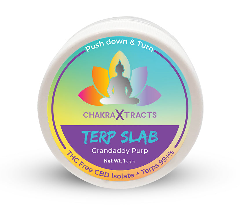 TerpSlabs - High Terpene Slab - Chakra Xtracts