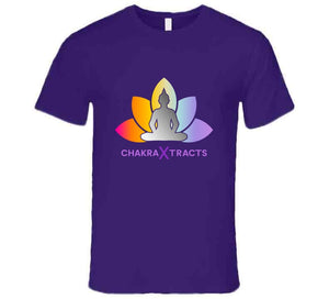 Chakra Xtracts Purple T Shirt - Chakra Xtracts