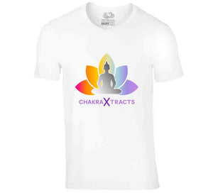 Chakra Xtracts White T Shirt - Chakra Xtracts